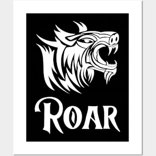 Lion Roar Art Tattoo Posters and Art